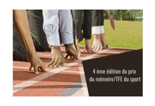4e Prix du TFE du sport
